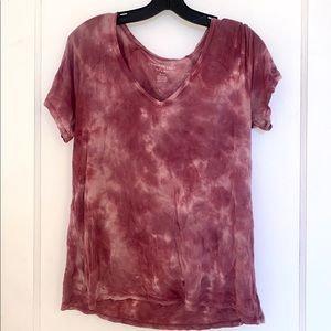 Pink marble soft T-shirt